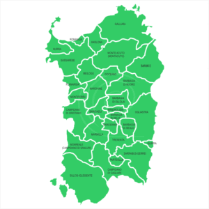 Sub regioni della Sardegna